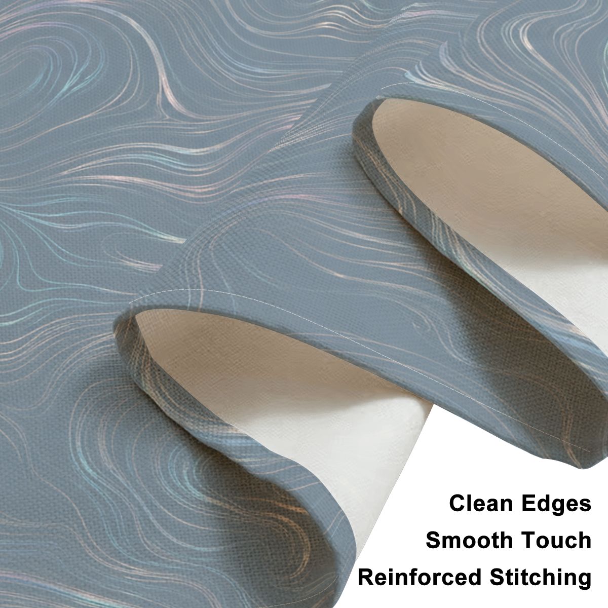 Faux Linen Placemats Set of 6