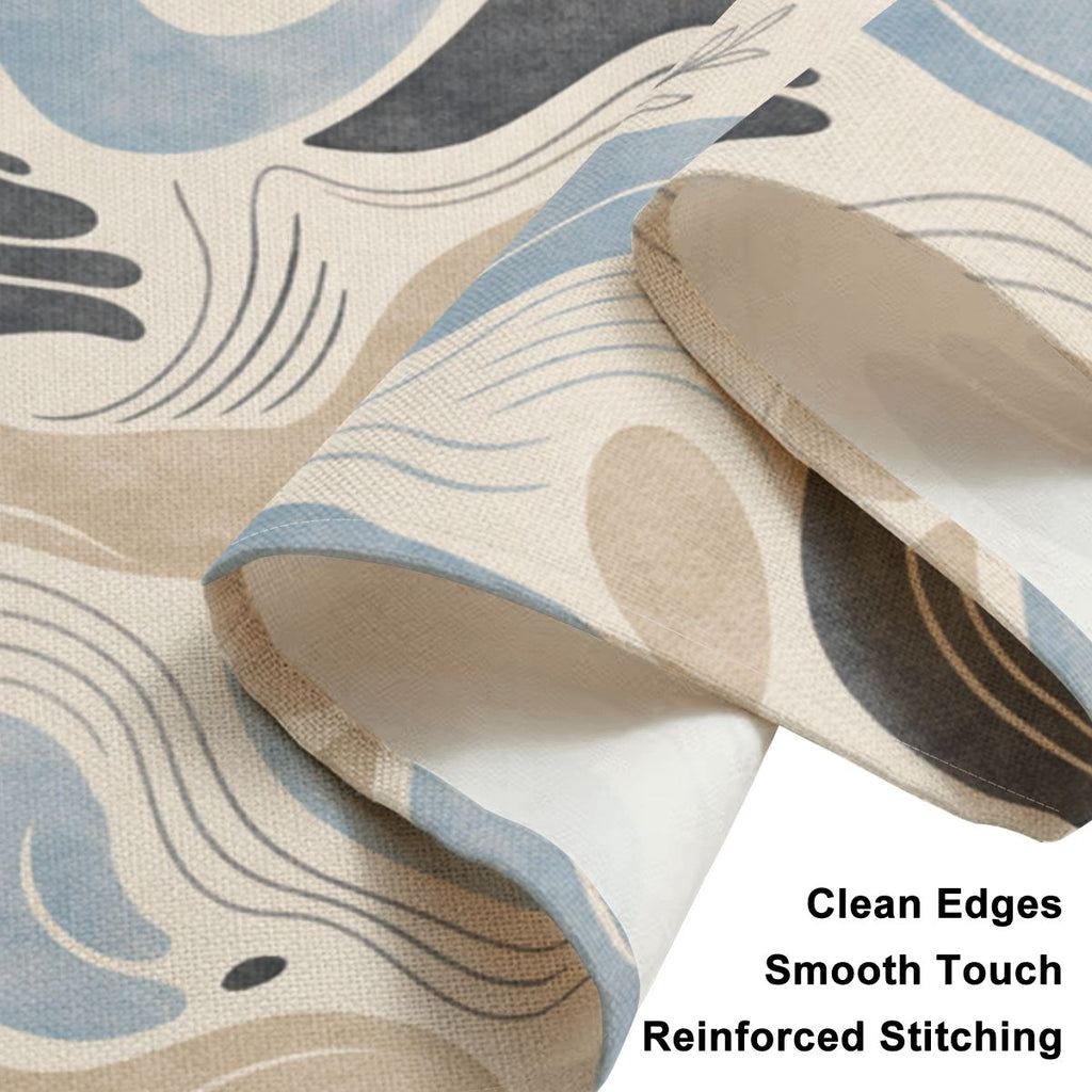 Faux Linen Placemats Set of 6