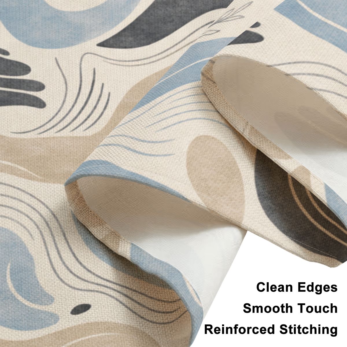 Faux Linen Placemats Set of 6