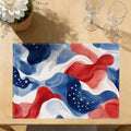 Faux Linen Placemats Set of 6