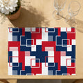 Faux Linen Placemats Set of 6