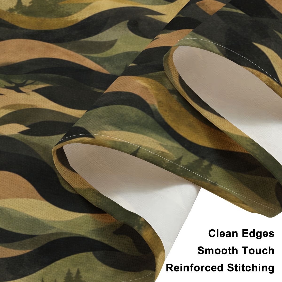 Faux Linen Placemats Set of 6