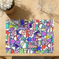 Faux Linen Placemats Set of 6