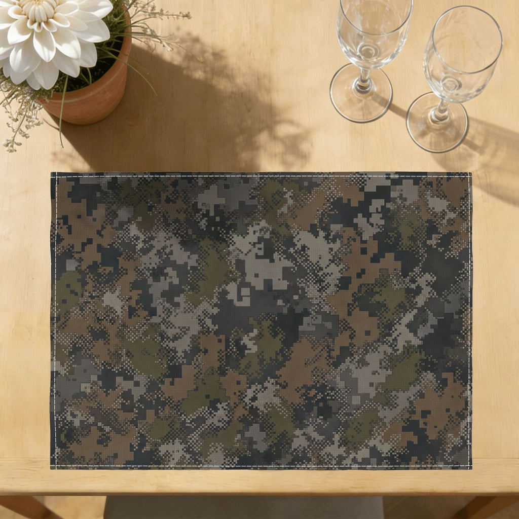 Faux Linen Placemats Set of 6