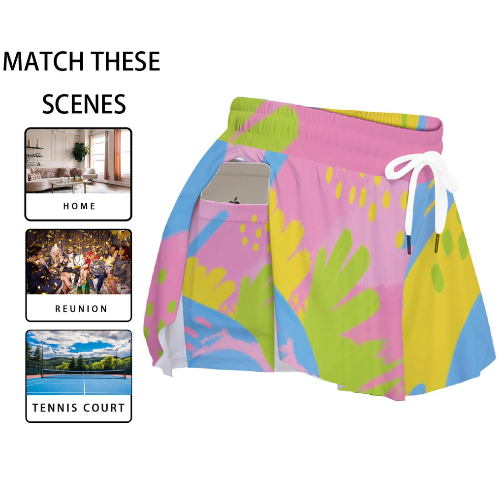 Women's Sport Skorts With Pocket
