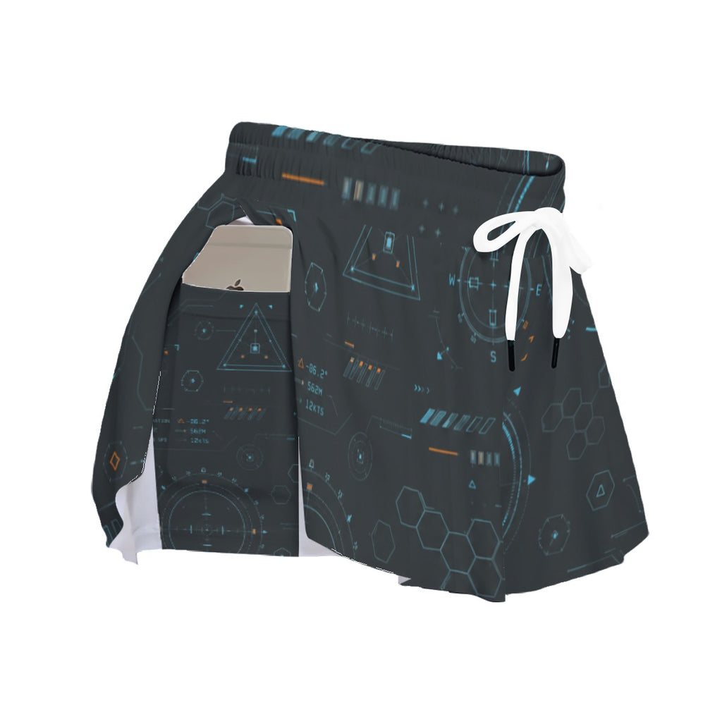 Women's Sport Skorts With Pocket