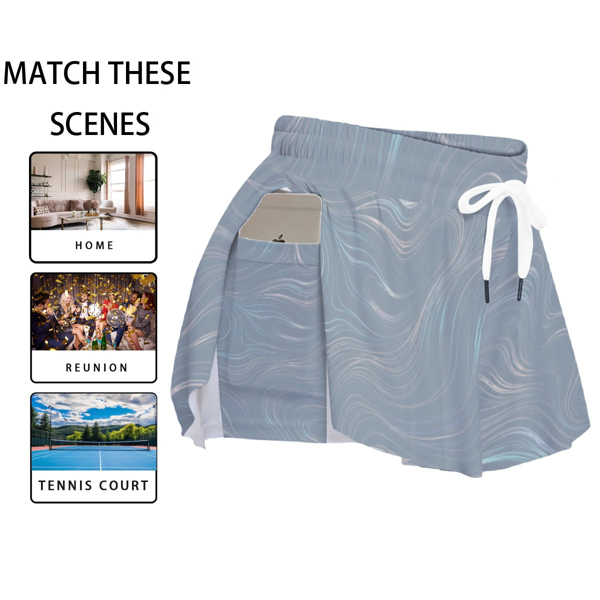 Women's Sport Skorts With Pocket