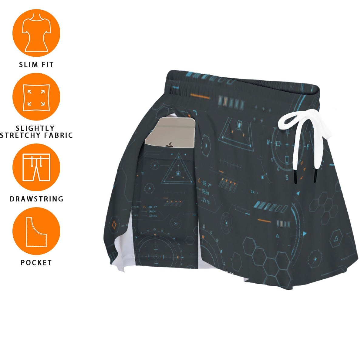 Women's Sport Skorts With Pocket