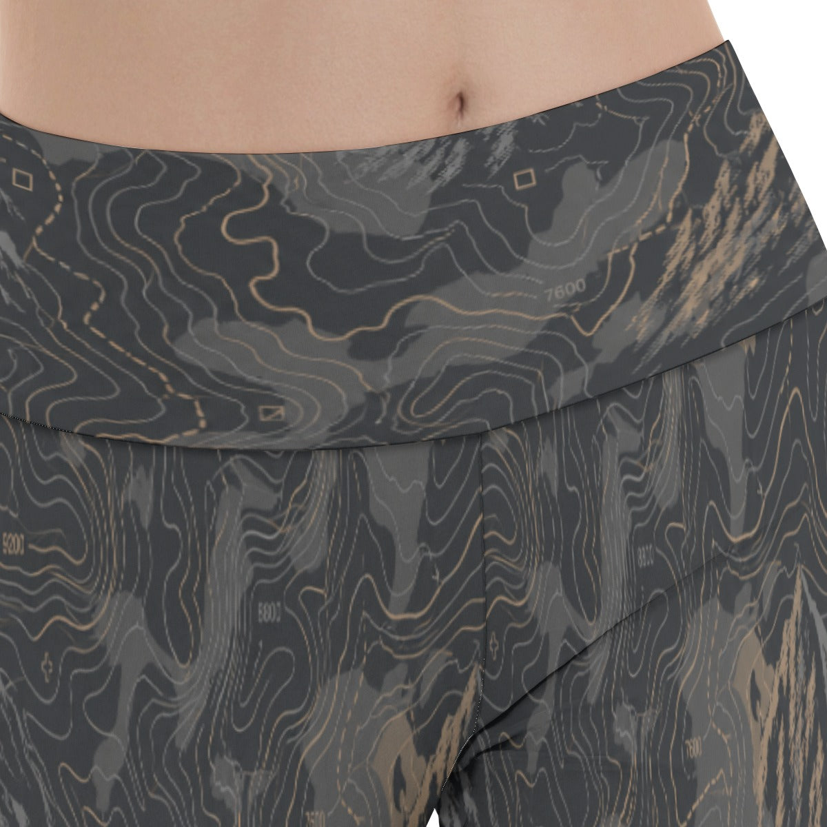 Women's Reversible High-Waisted Yoga Pants