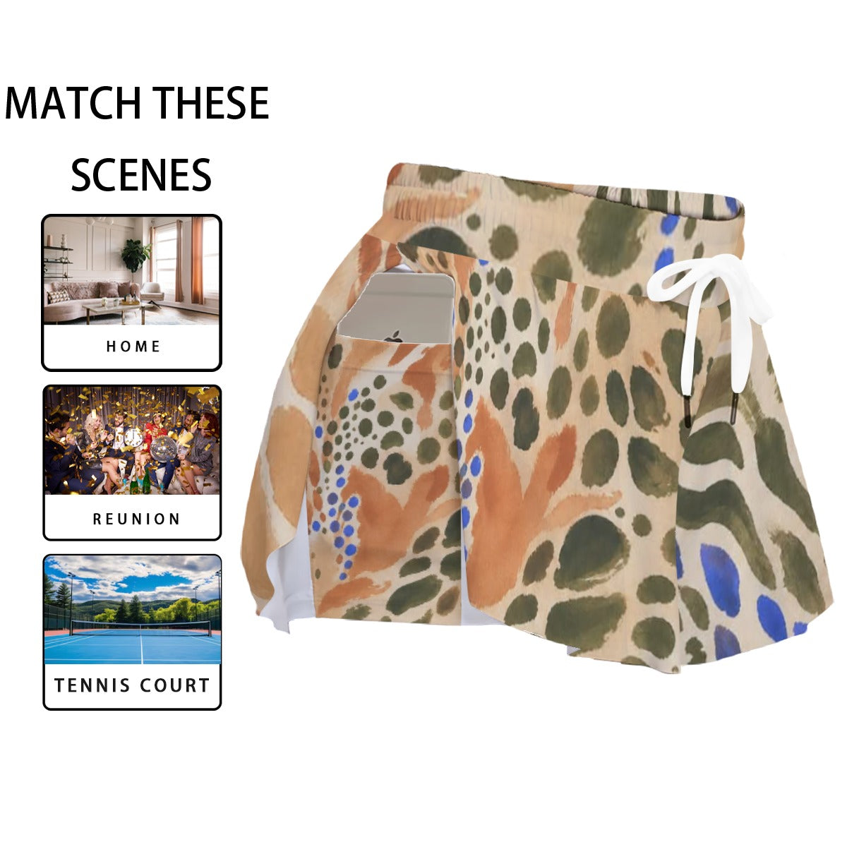 Women's Sport Skorts With Pocket