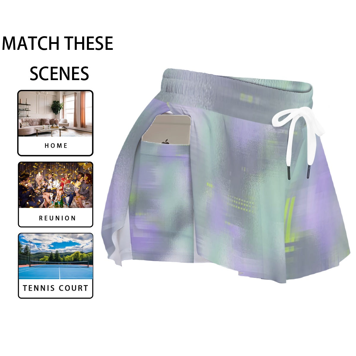 Women's Sport Skorts With Pocket