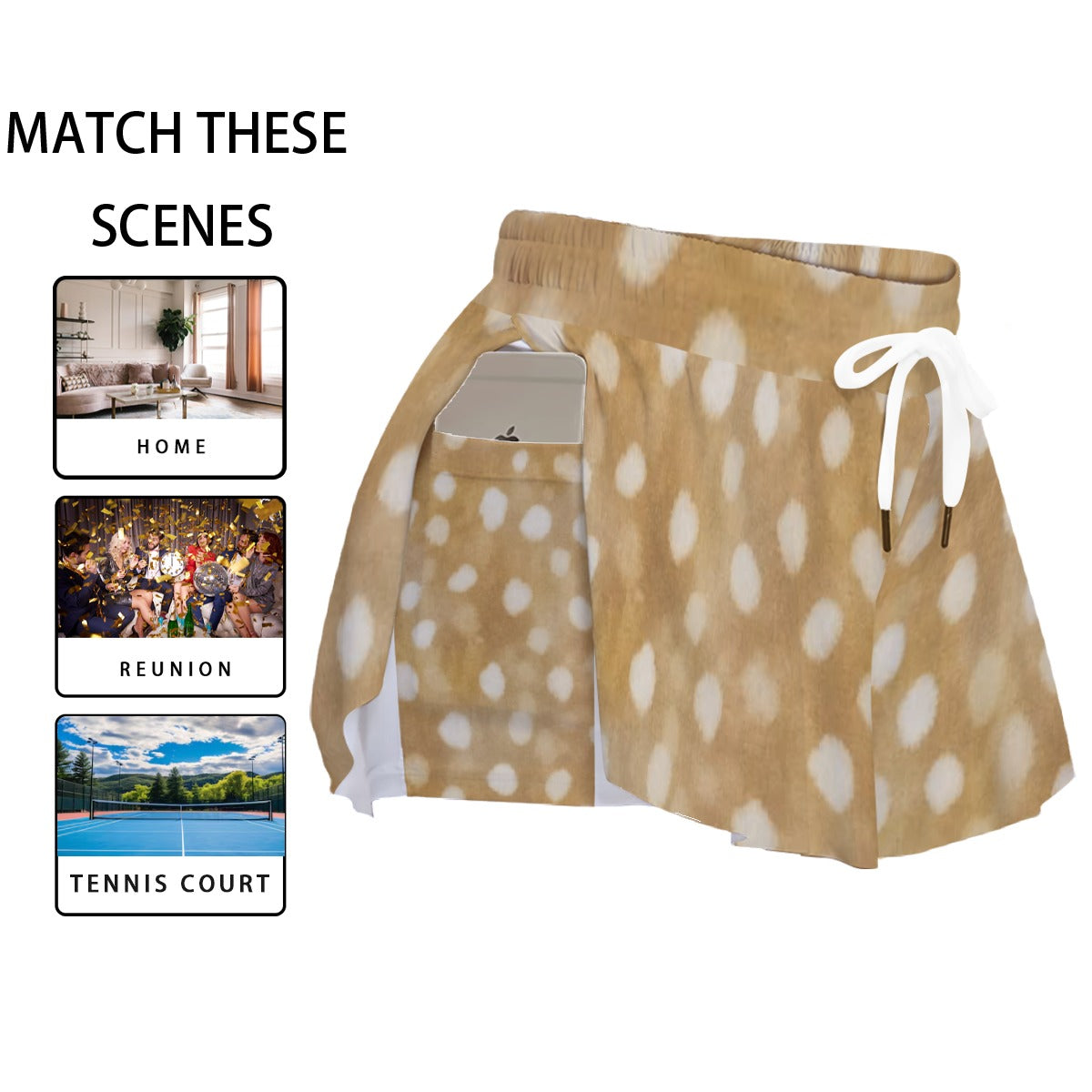 Women's Sport Skorts With Pocket