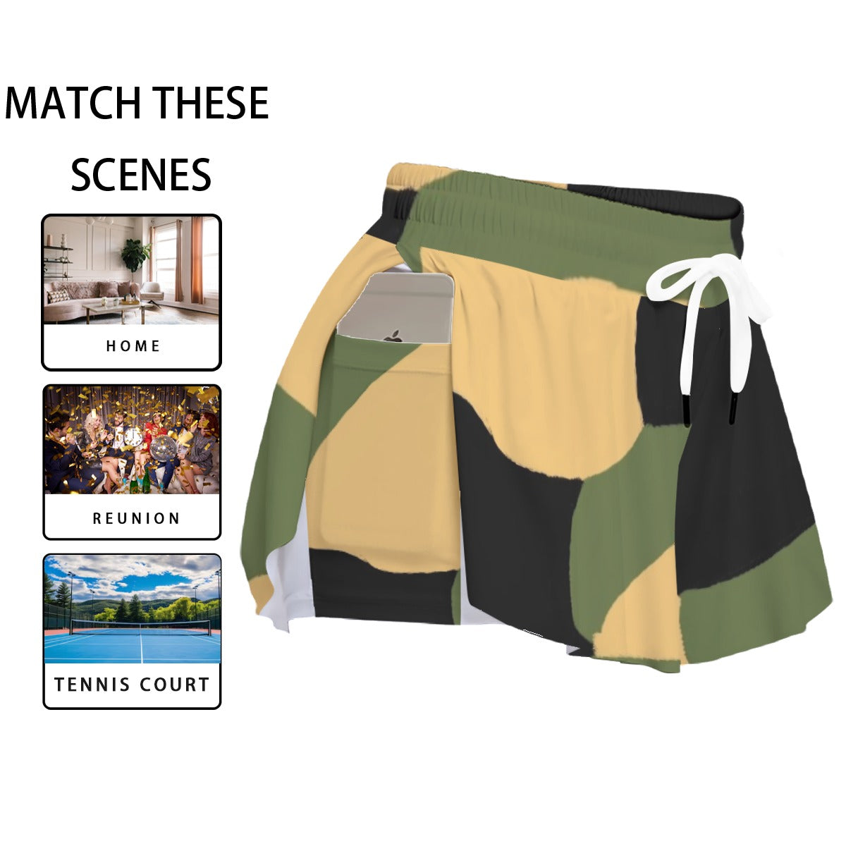 Women's Sport Skorts With Pocket