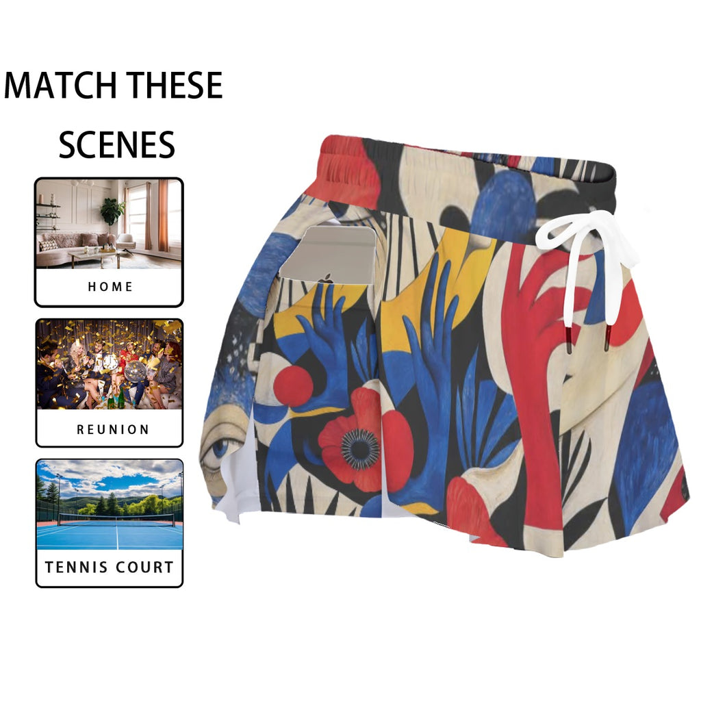 Women's Sport Skorts With Pocket