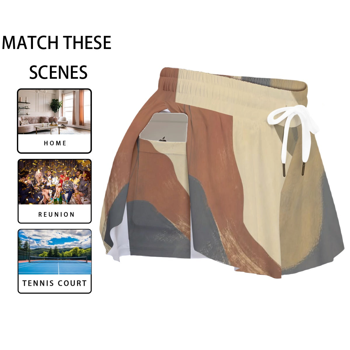 Women's Sport Skorts With Pocket