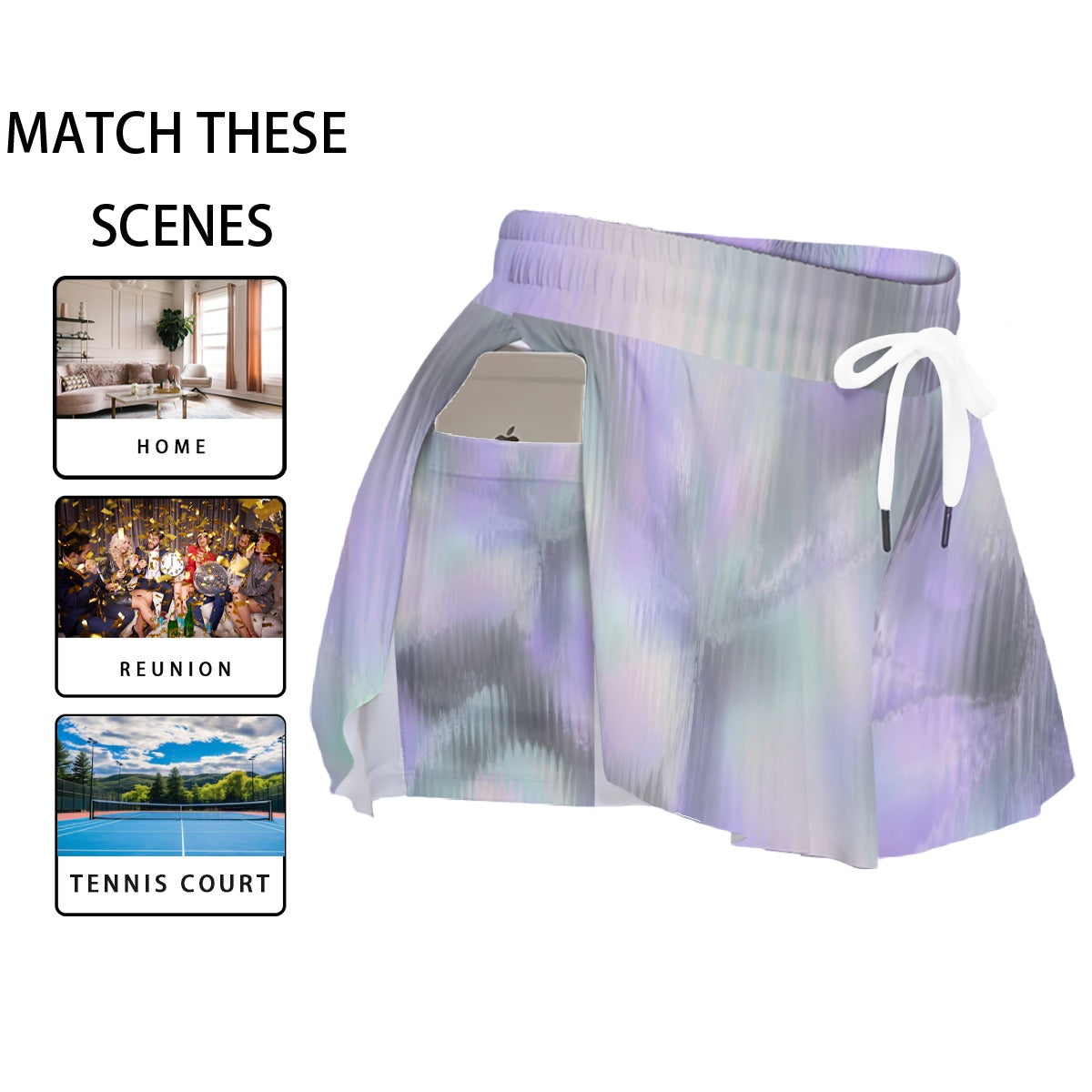 Women's Sport Skorts With Pocket