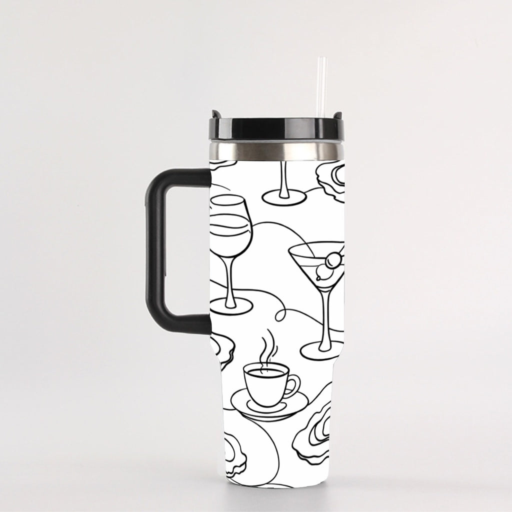 40 oz Tumbler With Handle
