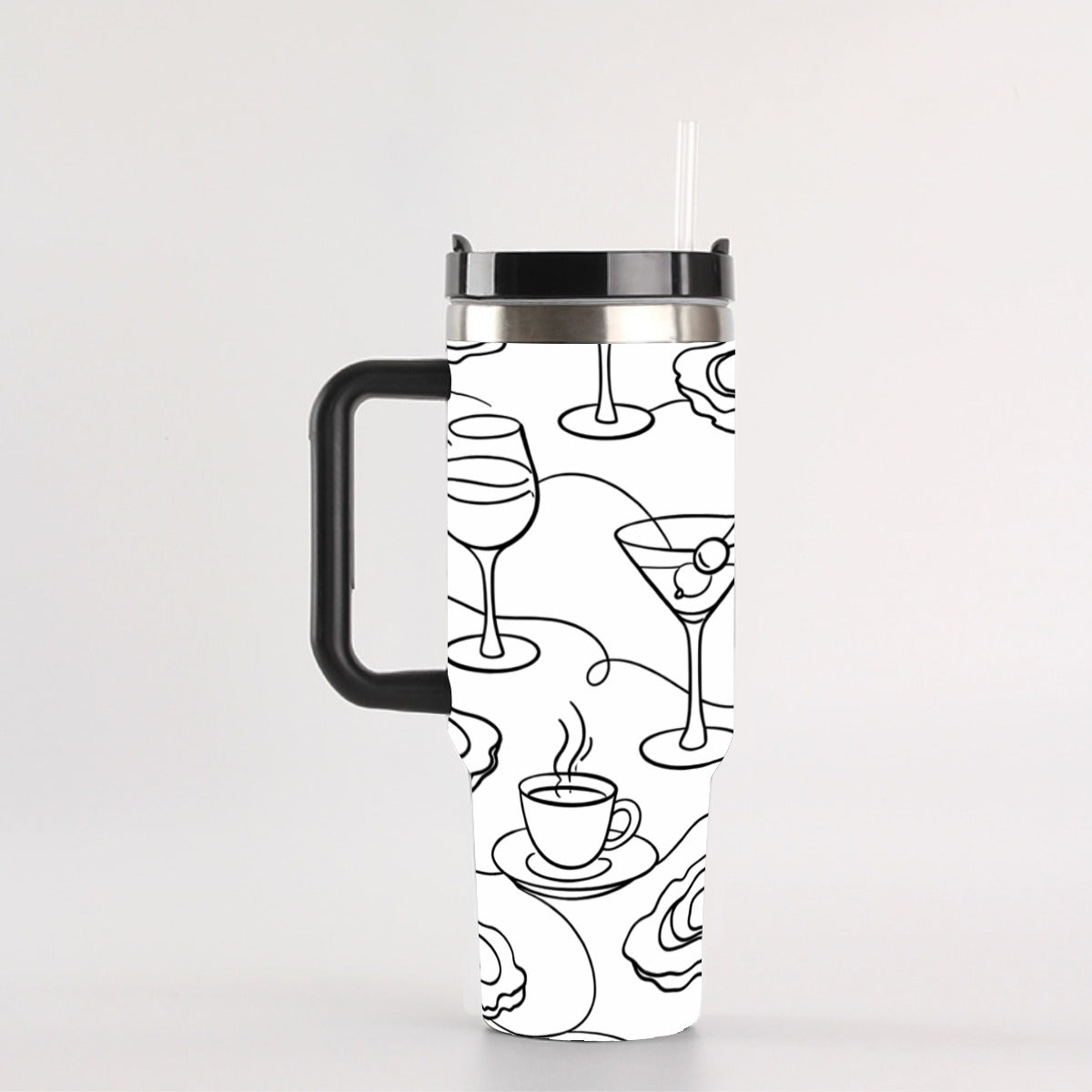 40 oz Tumbler With Handle