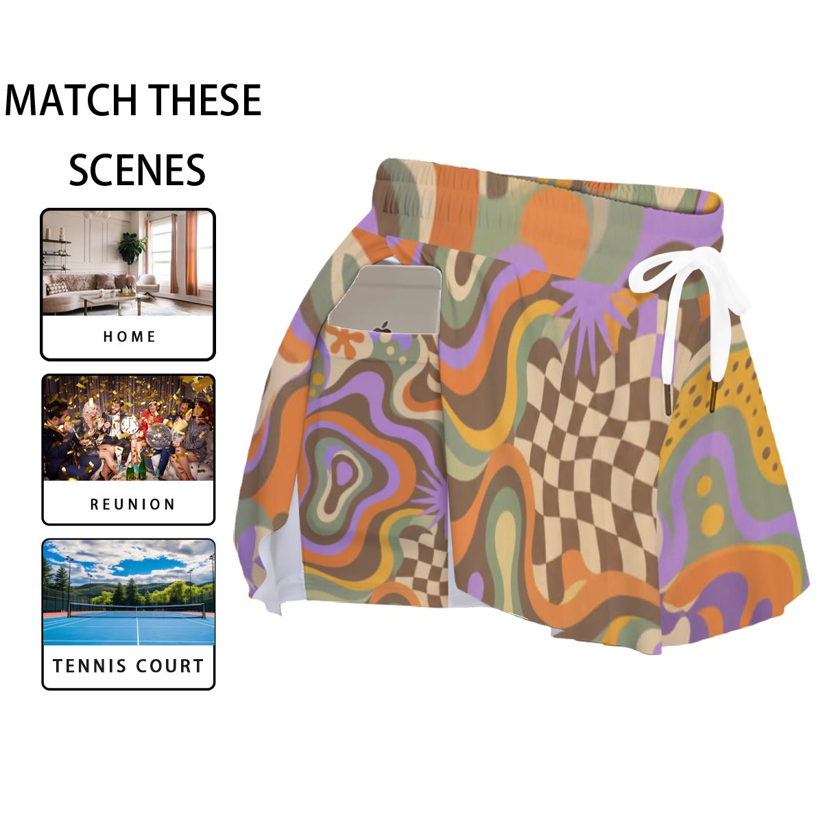 Women's Sport Skorts With Pocket