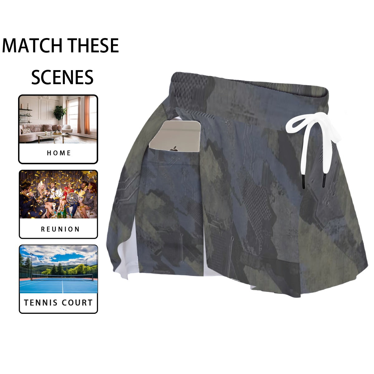 Women's Sport Skorts With Pocket