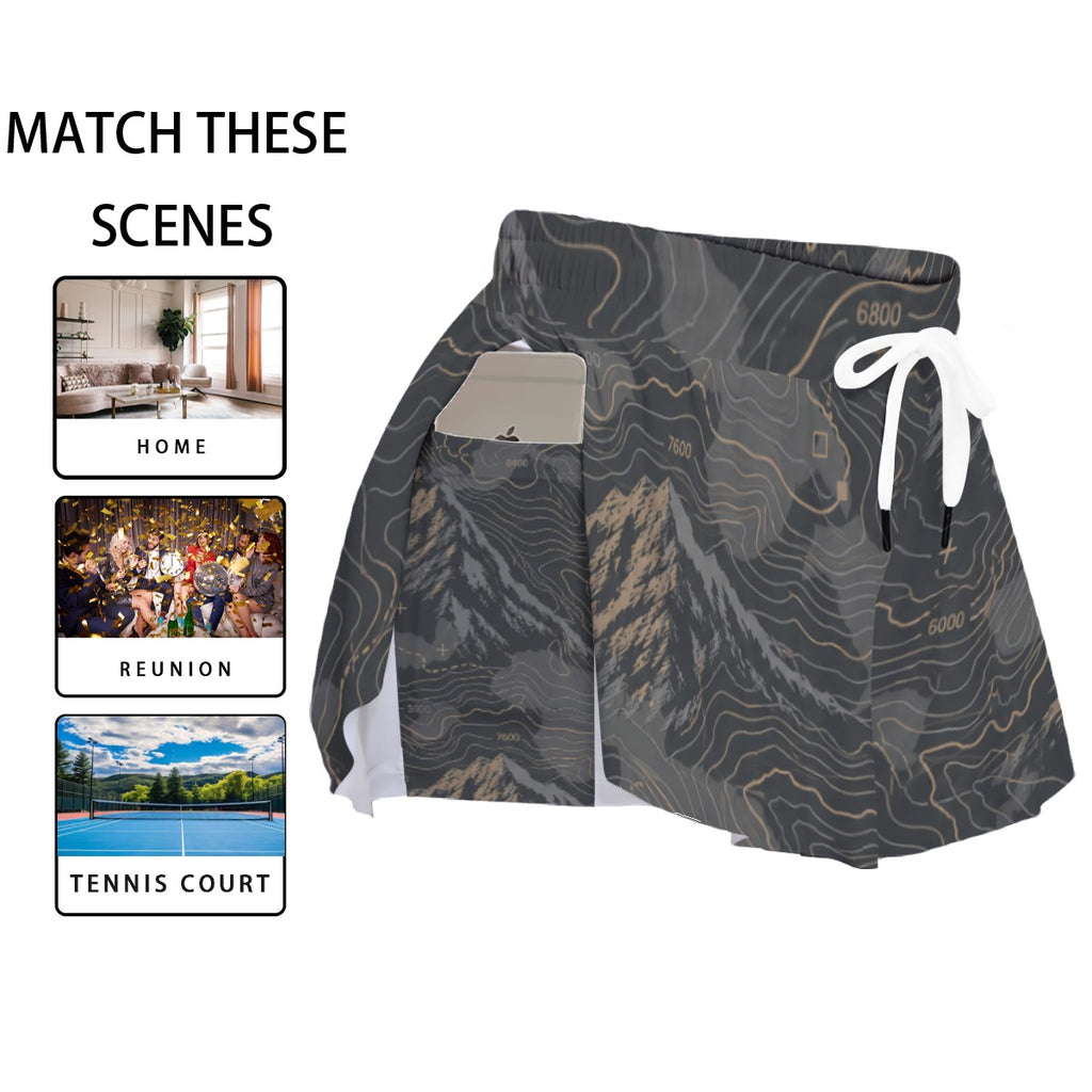 Women's Sport Skorts With Pocket