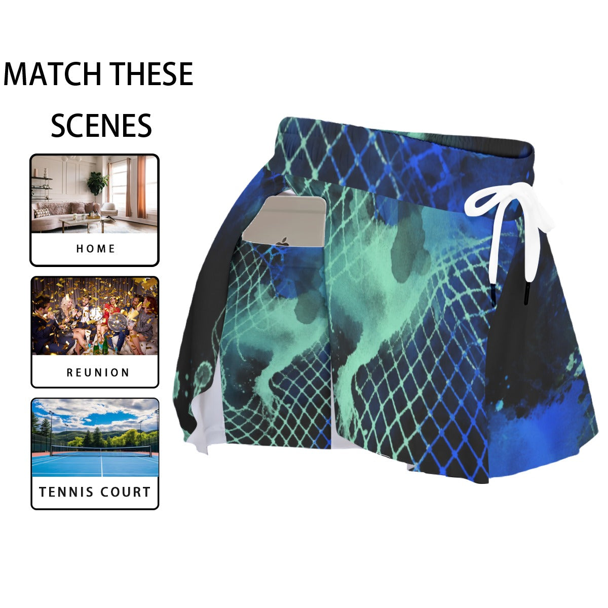 Women's Sport Skorts With Pocket