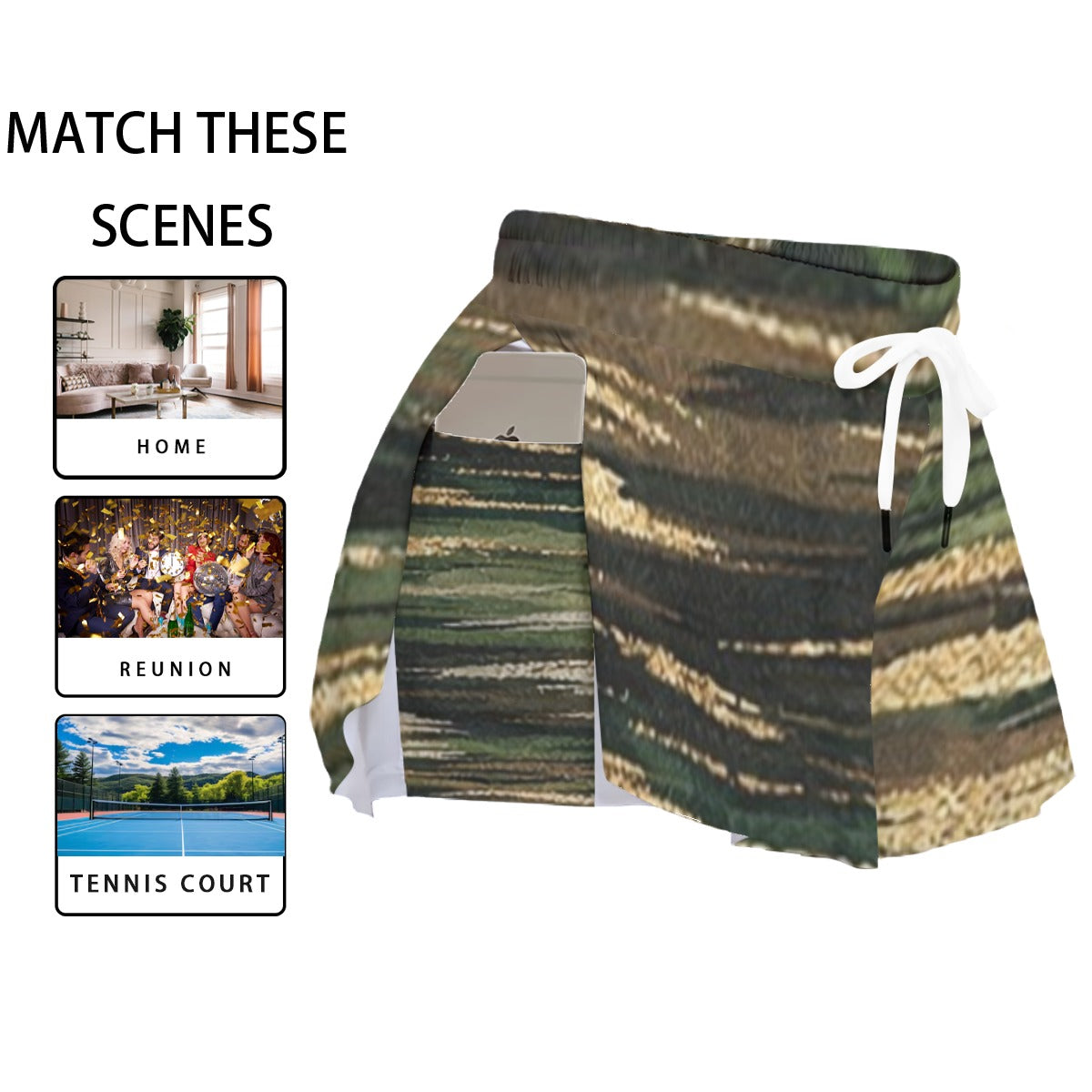 Women's Sport Skorts With Pocket