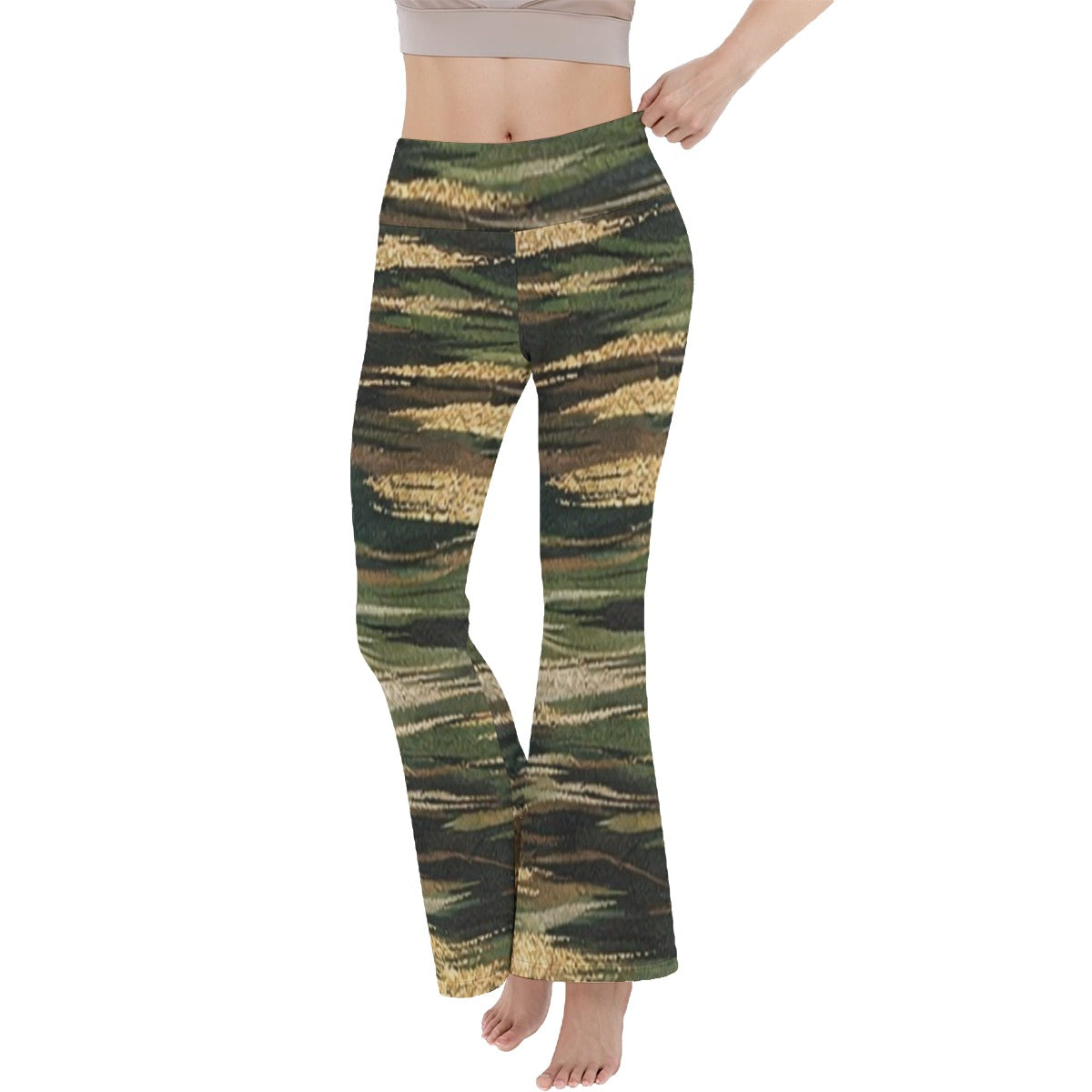 Women's Reversible High-Waisted Yoga Pants