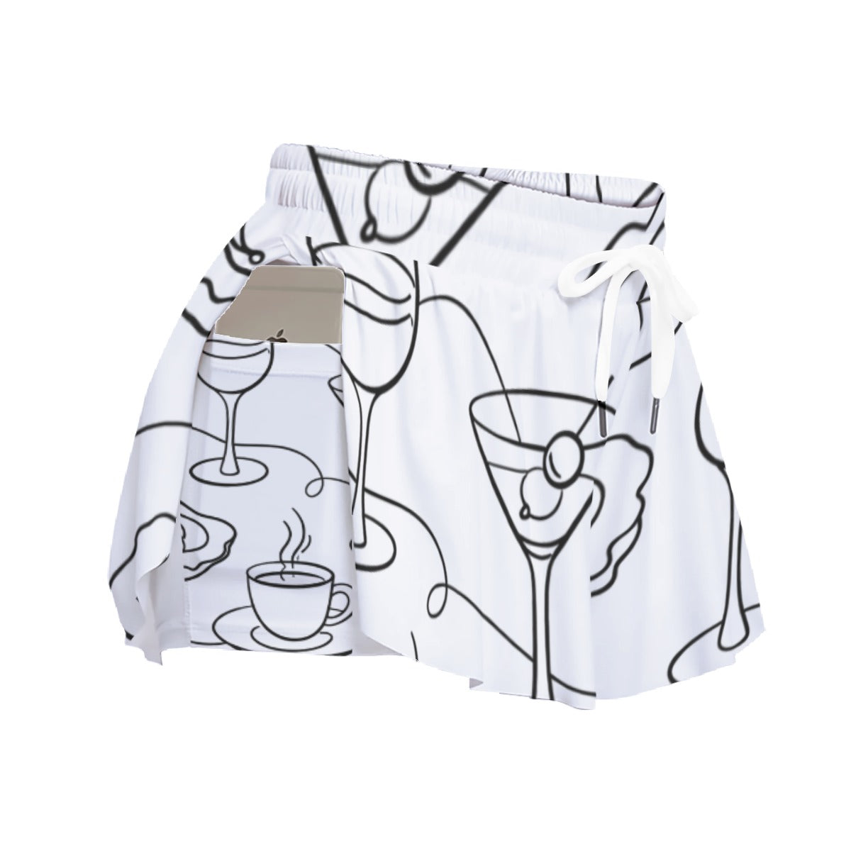 Women's Sport Skorts With Pocket