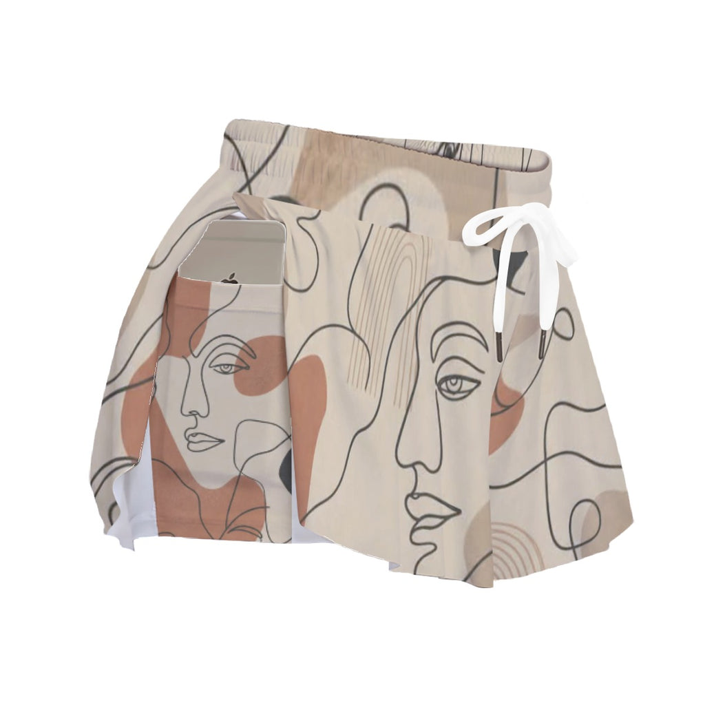 Women's Sport Skorts With Pocket