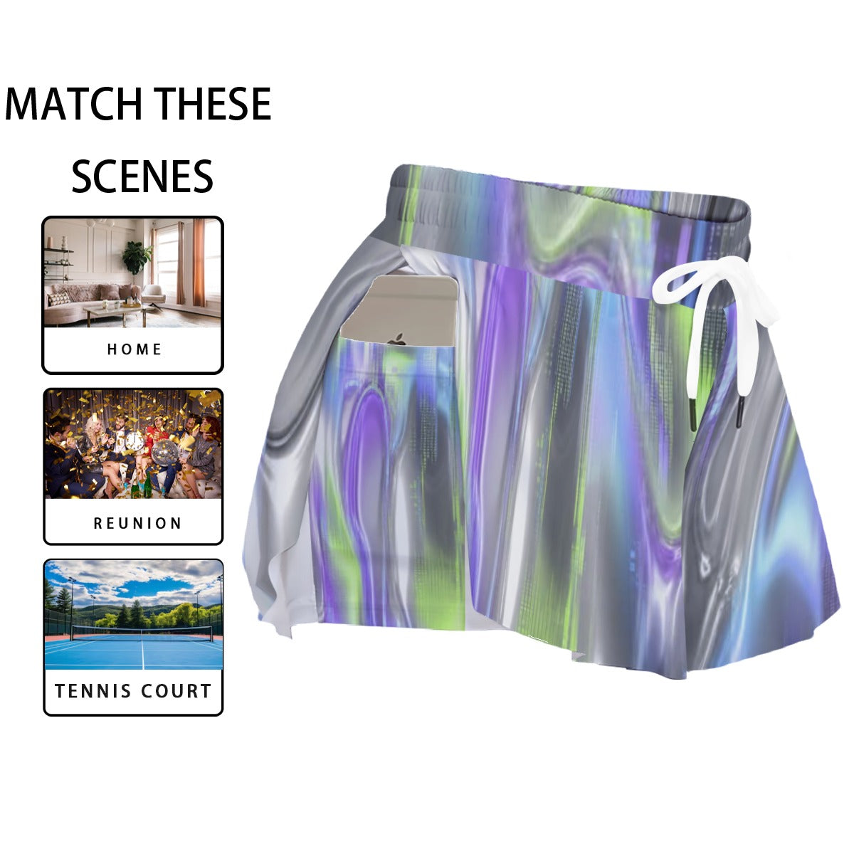 Women's Sport Skorts With Pocket