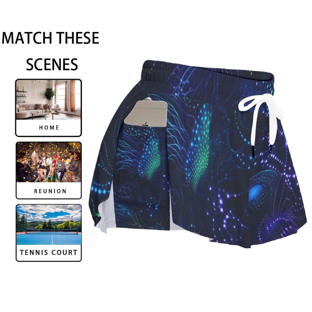 Women's Sport Skorts With Pocket