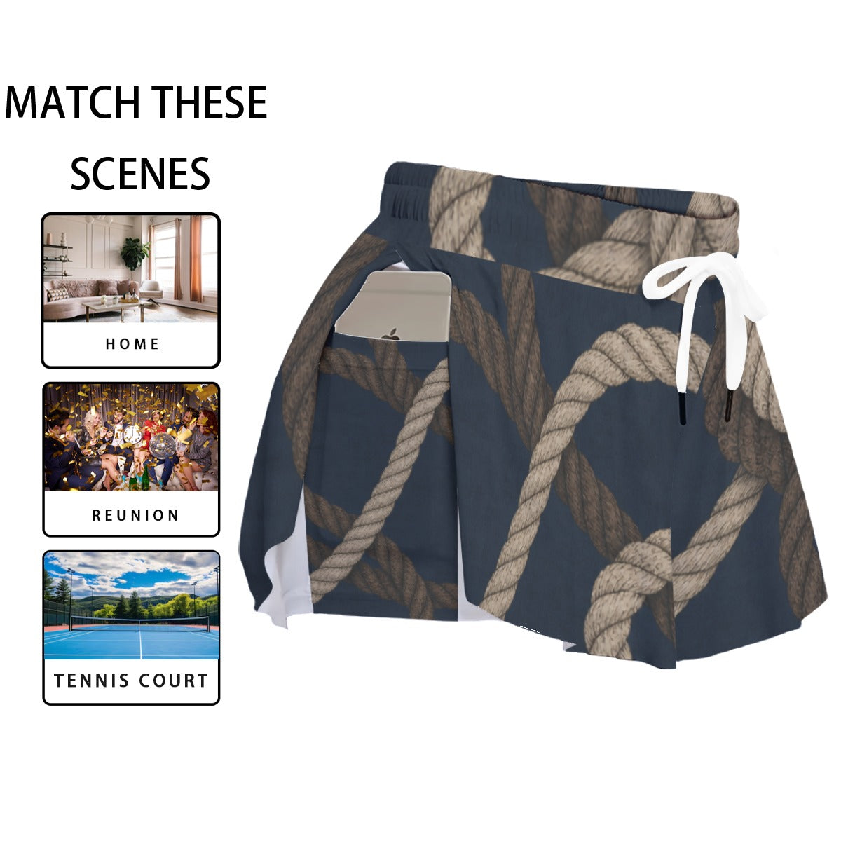 Women's Sport Skorts With Pocket