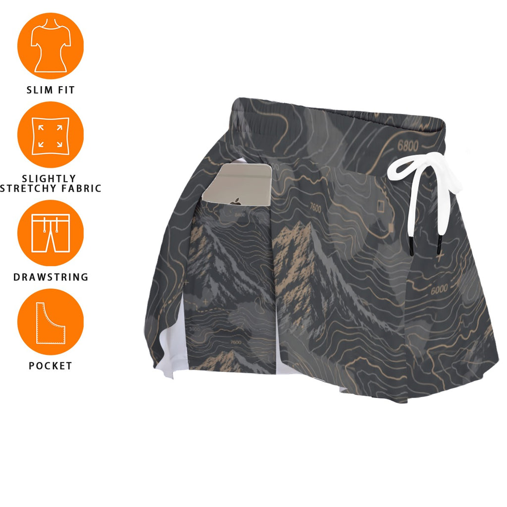 Women's Sport Skorts With Pocket