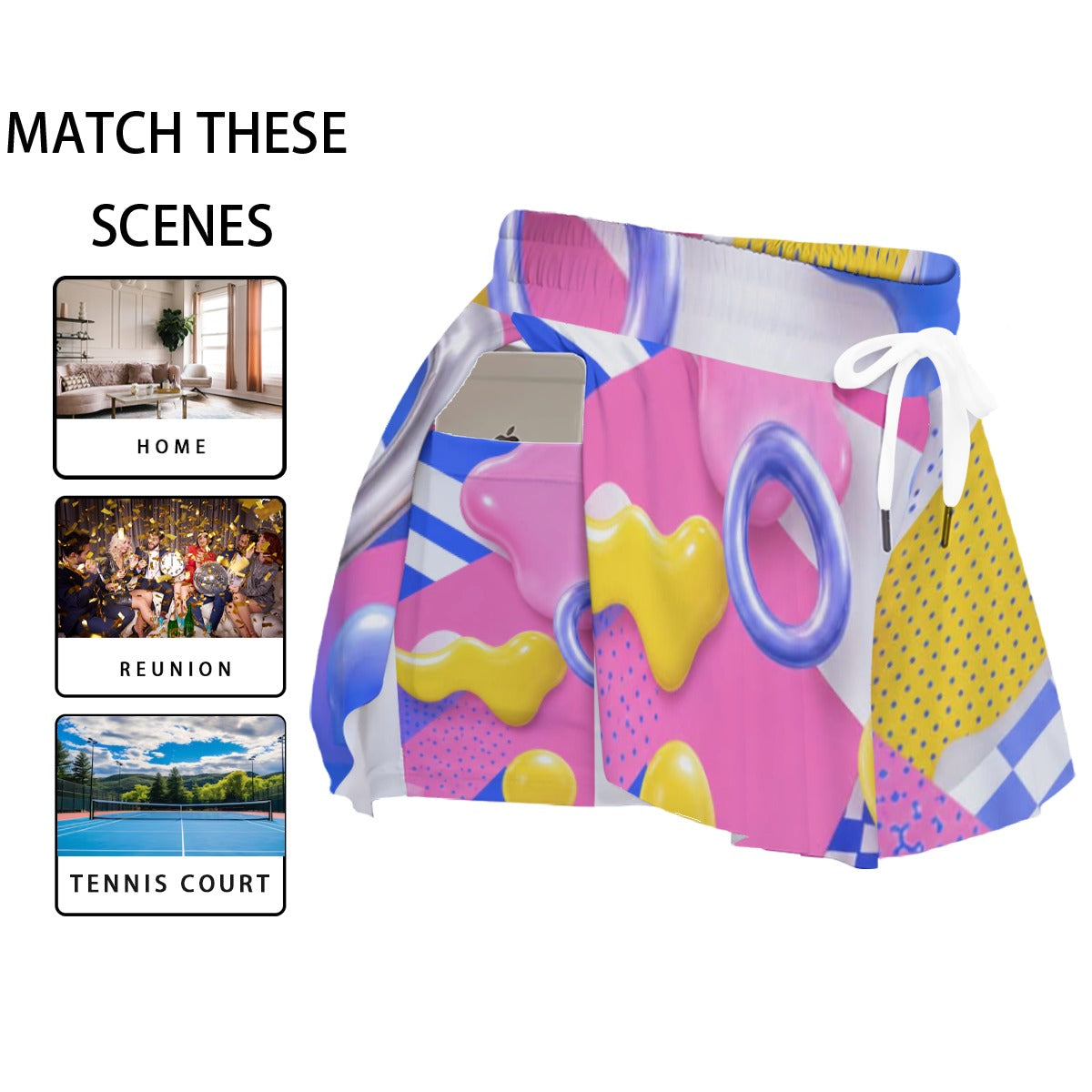 Women's Sport Skorts With Pocket