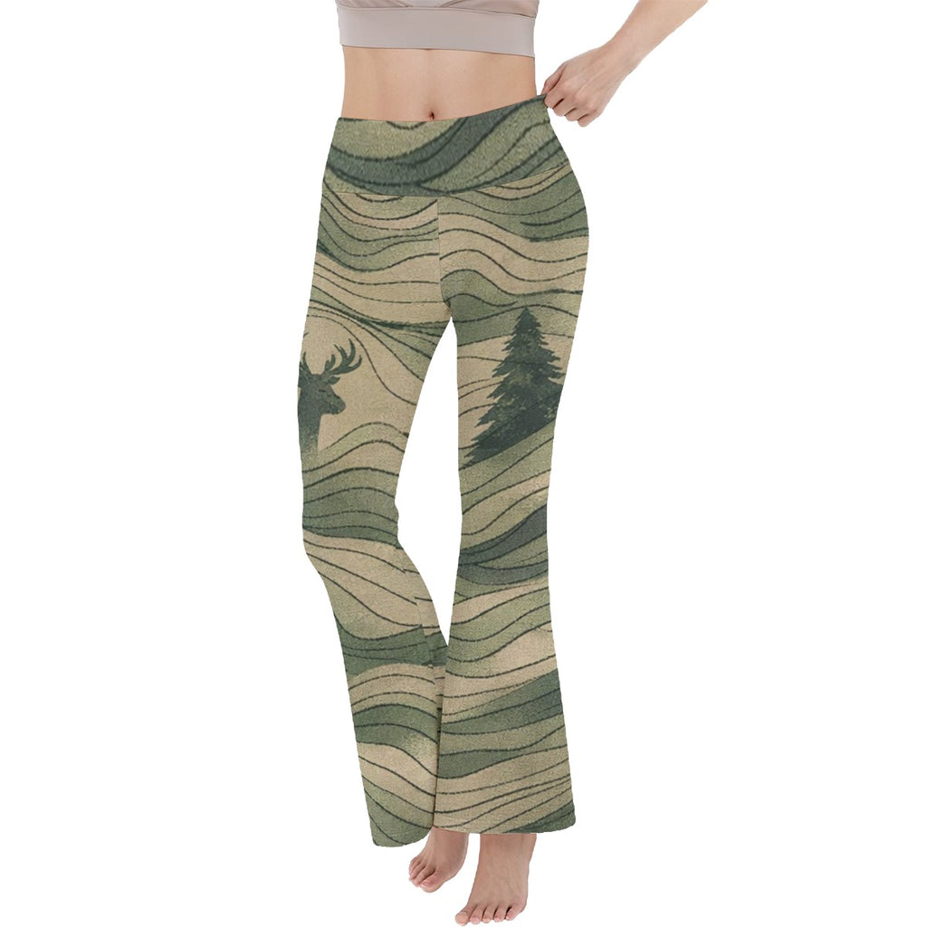 Women's Reversible High-Waisted Yoga Pants