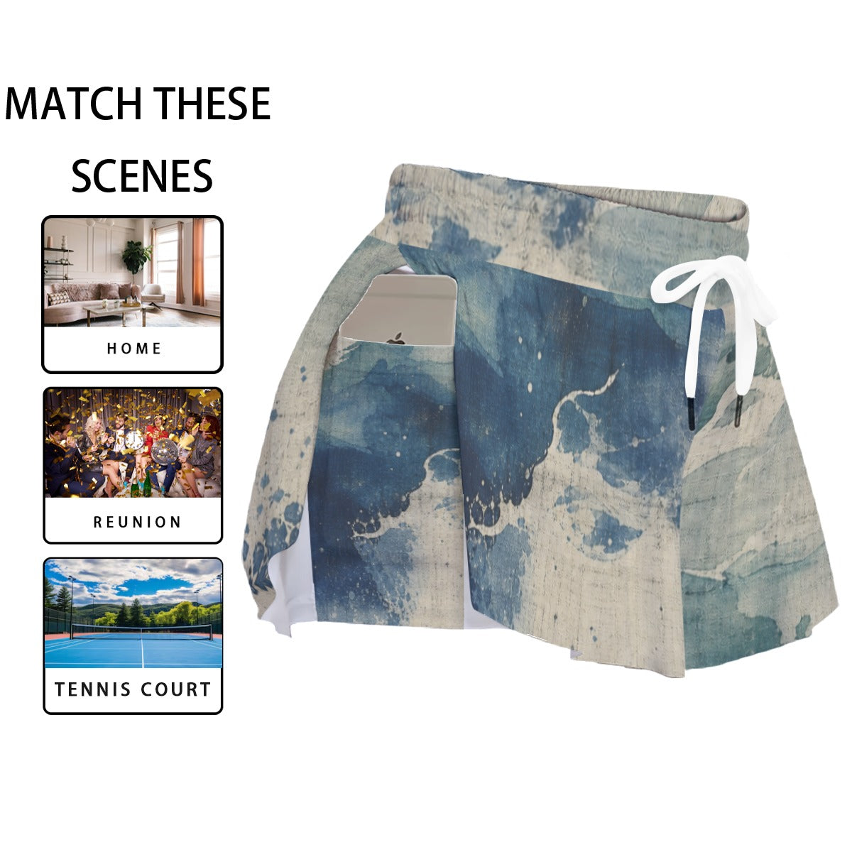 Women's Sport Skorts With Pocket