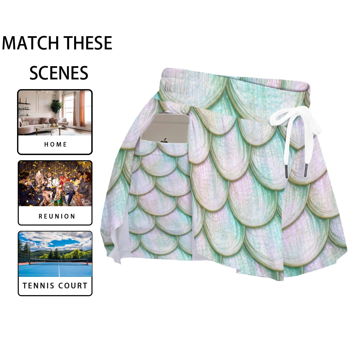 Women's Sport Skorts With Pocket