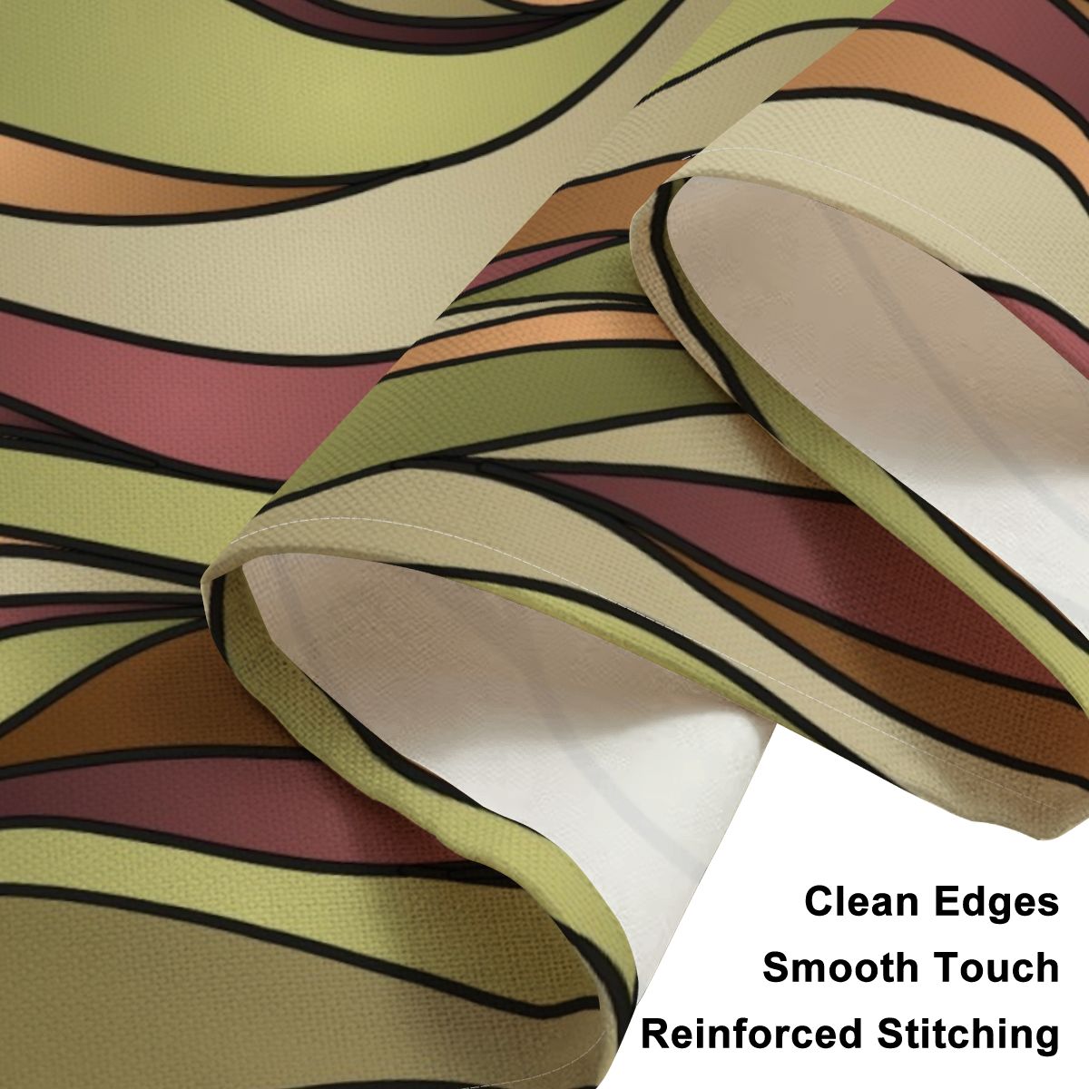 Faux Linen Placemats Set of 6