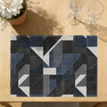 Faux Linen Placemats Set of 6