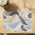 Faux Linen Placemats Set of 6
