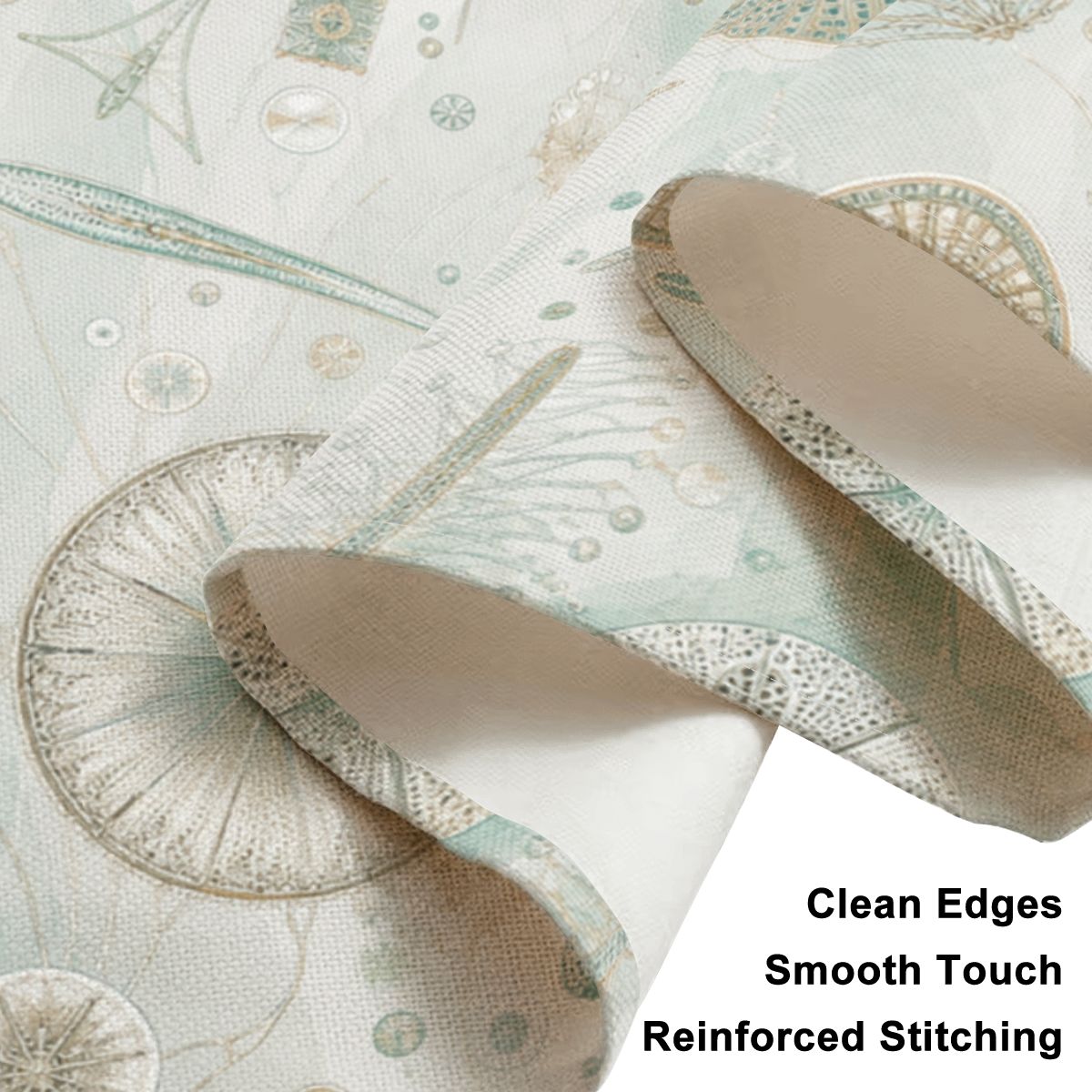 Faux Linen Placemats Set of 6