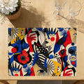 Faux Linen Placemats Set of 6