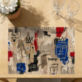 Faux Linen Placemats Set of 6