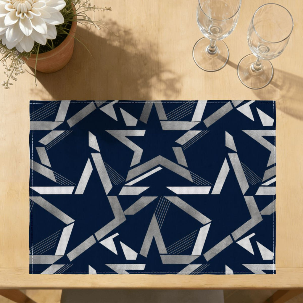 Faux Linen Placemats Set of 6