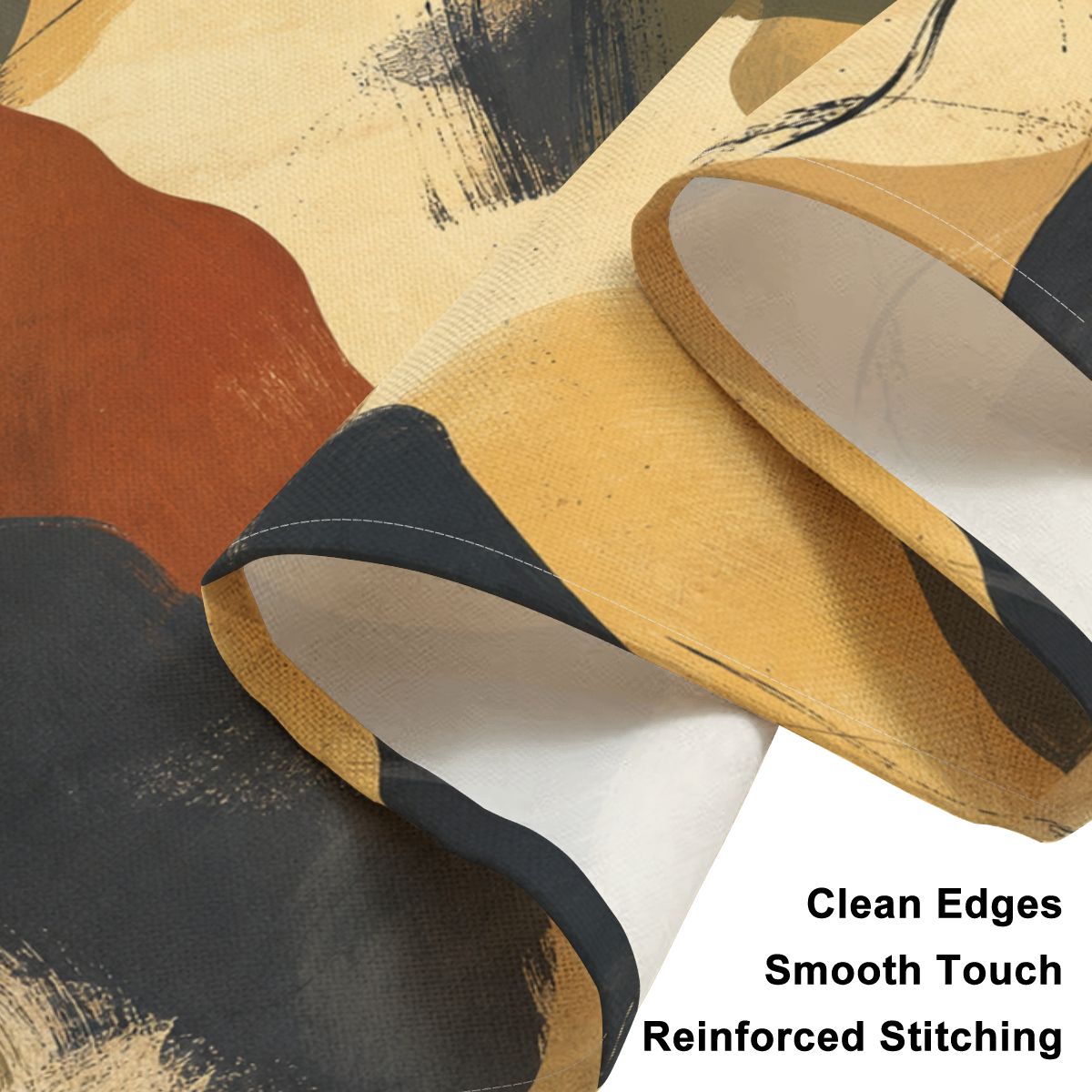 Faux Linen Placemats Set of 6
