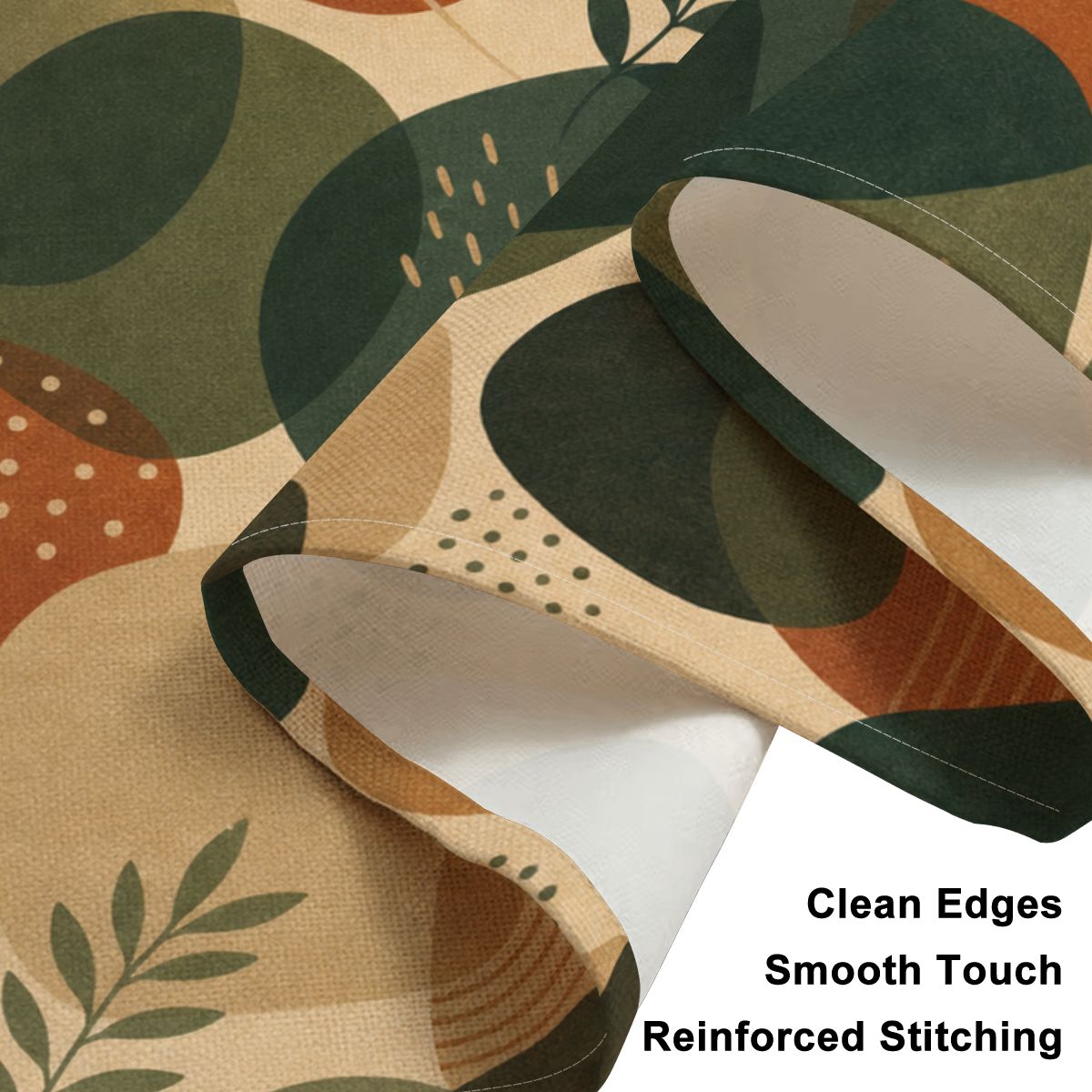 Faux Linen Placemats Set of 6