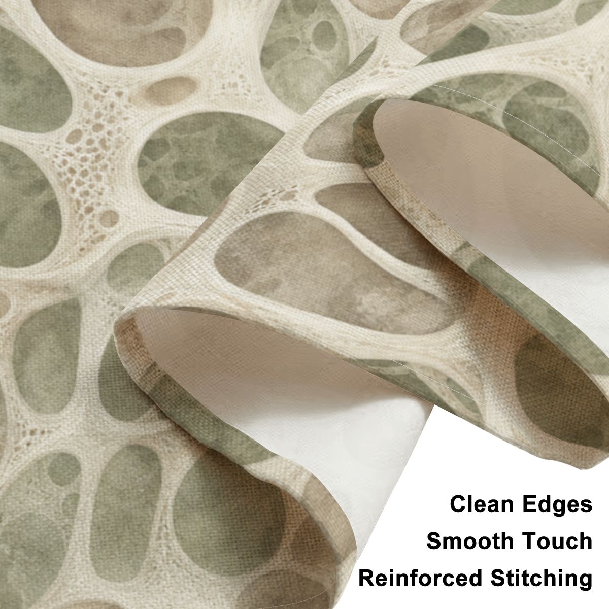 Faux Linen Placemats Set of 6