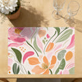 Faux Linen Placemats Set of 6
