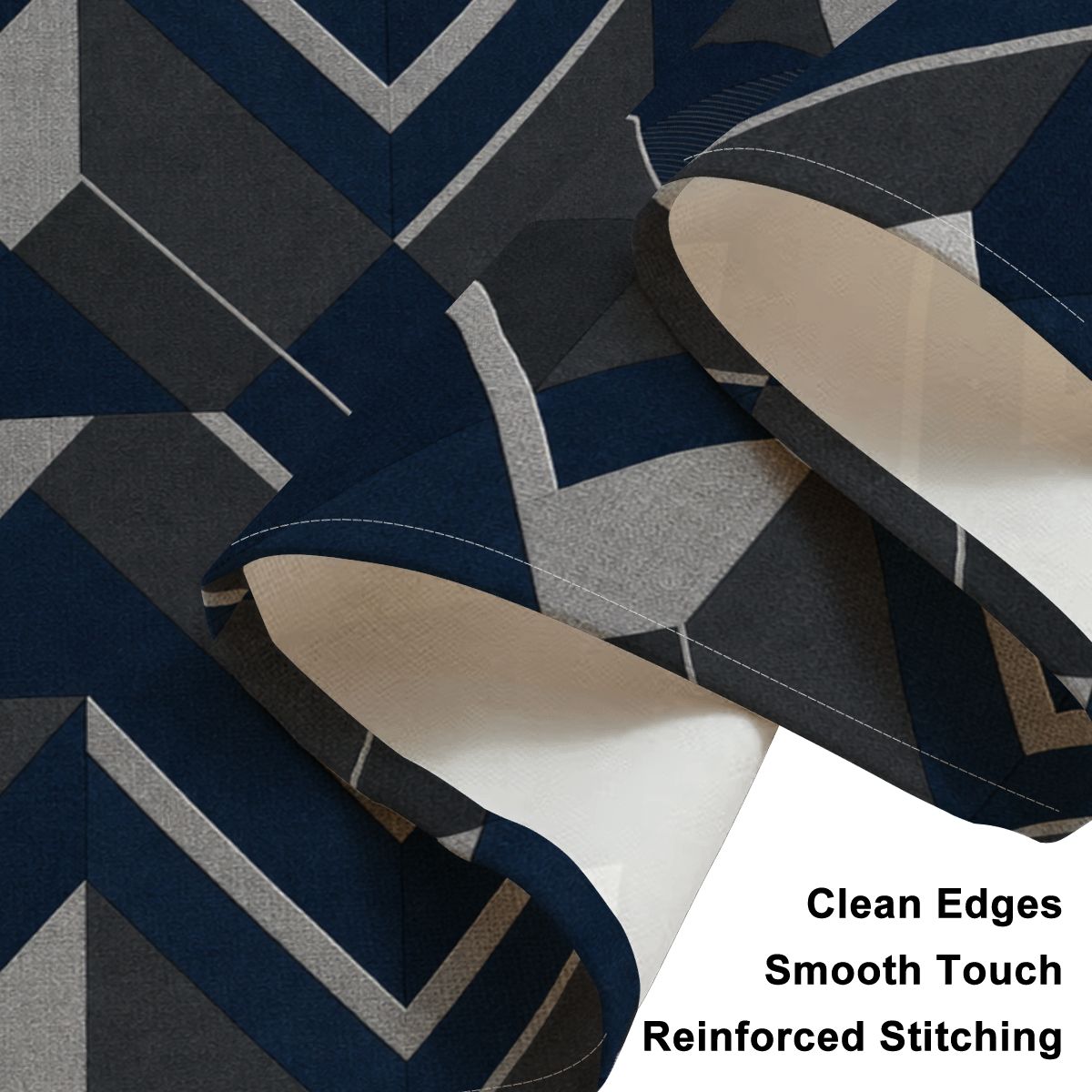 Faux Linen Placemats Set of 6